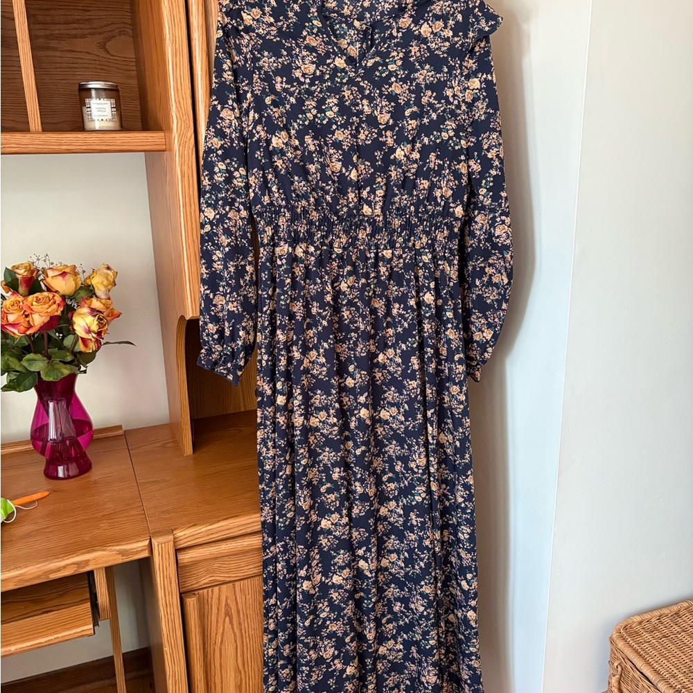 Floral Long Sleeve Dress